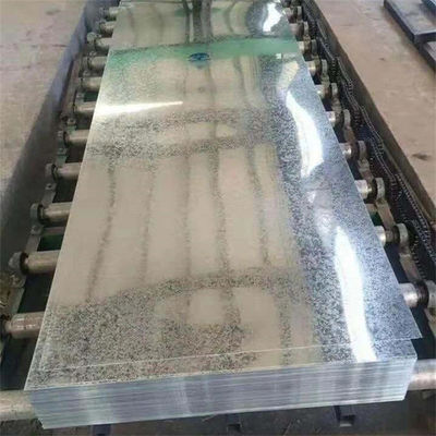 Galvanized Steel Sheets Standard Sizes Hot Rolled Zinc Coated 40-600g/m2