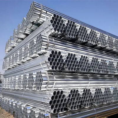 Hot Rolled 12 Foot Galvanized Steel Pipe DX51D DX52D DX53D