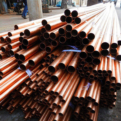 C11000 Copper Metals Pipe Tube For Electrical Conductivity With Uneven Fracture