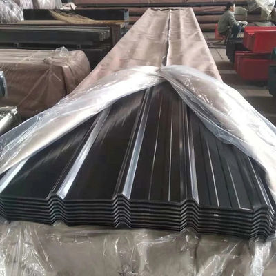 Glazed Clay Galvanized Corrugated Steel Roofing Sheet