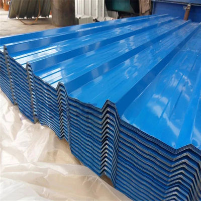 7.5mm GI Corrugated Steel Roofing Sheet Thermal Shock Resistant