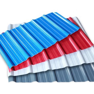 PPGI / PPGL Corrugated Roofing Sheets Galvanized Iron Steel Plate Supplier For Construction