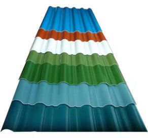 0.45mm 0.6Mm Thick Zinc Coated Prepainted Steel Roofing Sheet Corrugated Metal Roofing Sheet